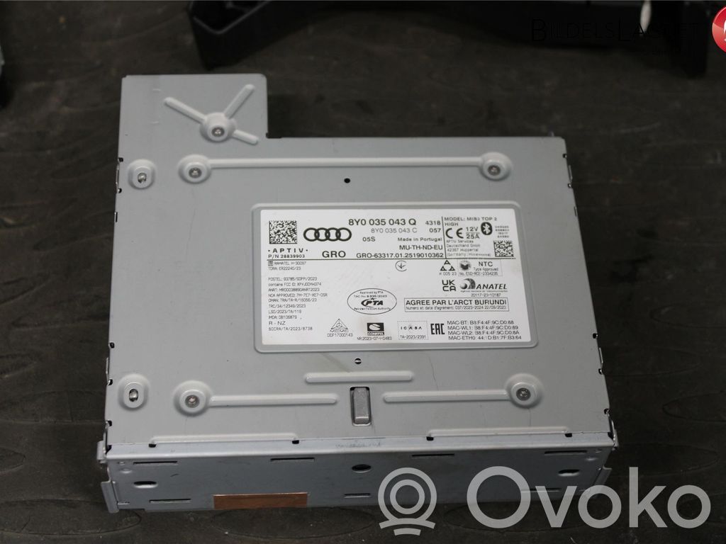 Audi A3 8Y Panel radia 