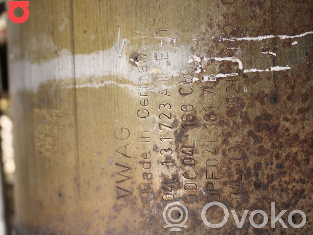 Volkswagen PASSAT B8 Filtr cząstek stałych Katalizator / FAP / DPF 