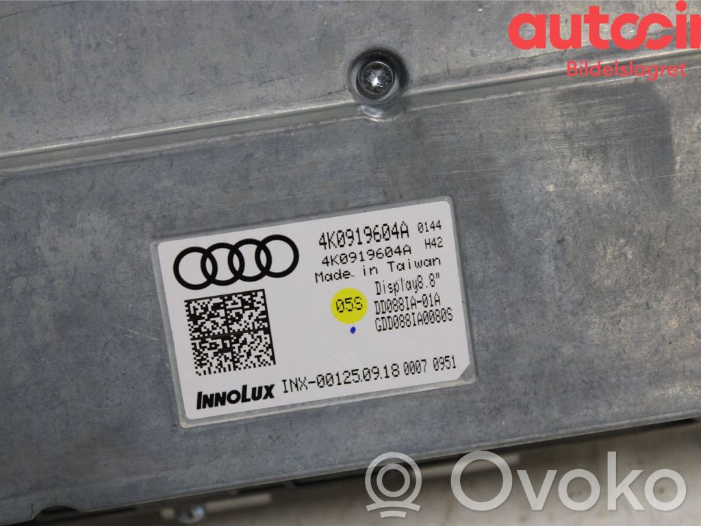 Audi A6 S6 C8 4K Monitor / wyświetlacz / ekran 