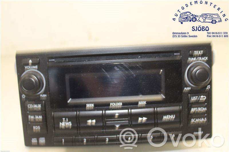 Subaru XV I Unità principale autoradio/CD/DVD/GPS 