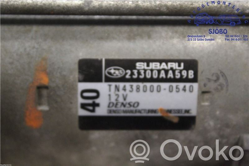 Subaru Legacy Starteris 
