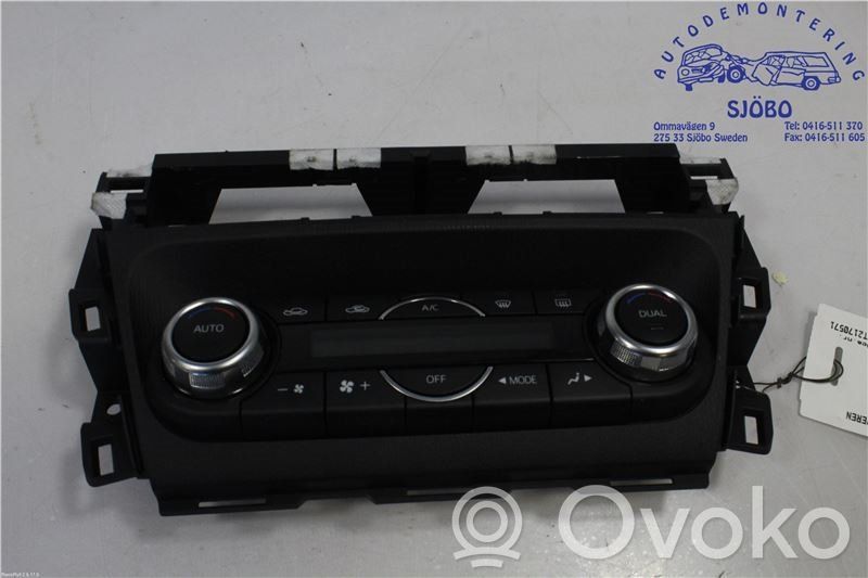 Climate control unit   BHT161190F,K40004B26C0150,K40004B26C0150