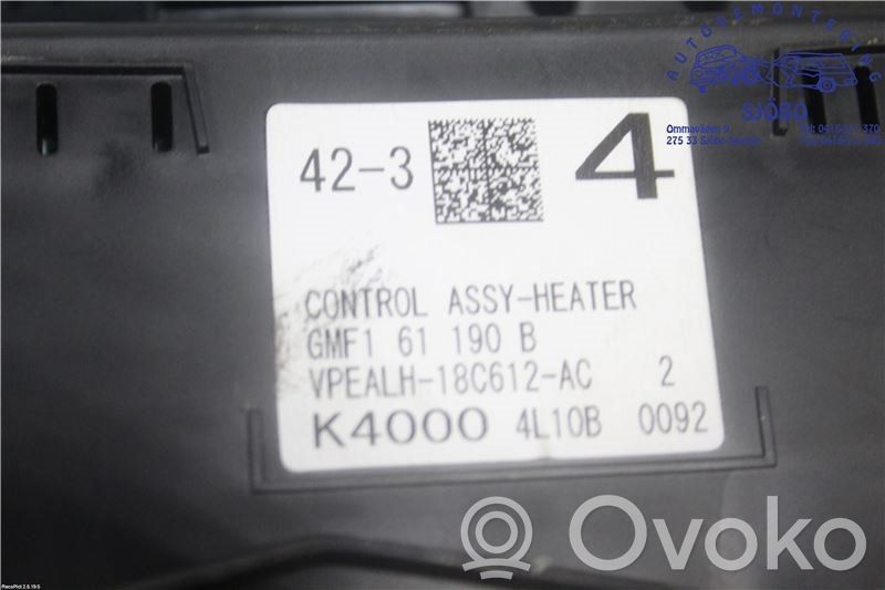 Mazda 6 Climate control unit 