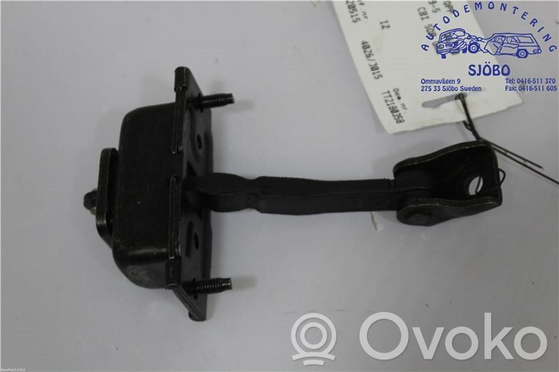 Saab 9-5 Front door check strap stopper 