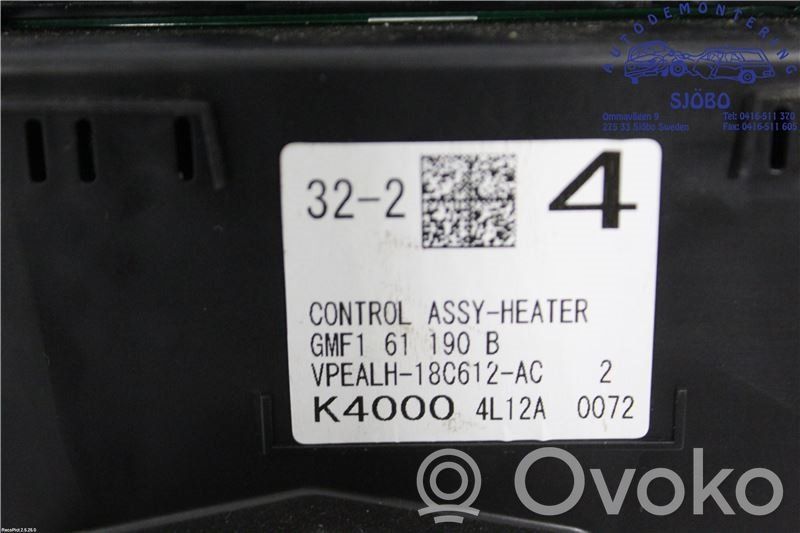 Mazda 6 Climate control unit 