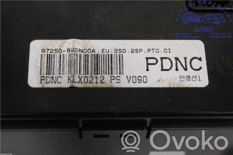 KIA Soul Climate control unit 