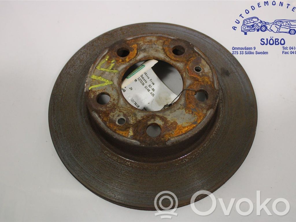 Front brake disc