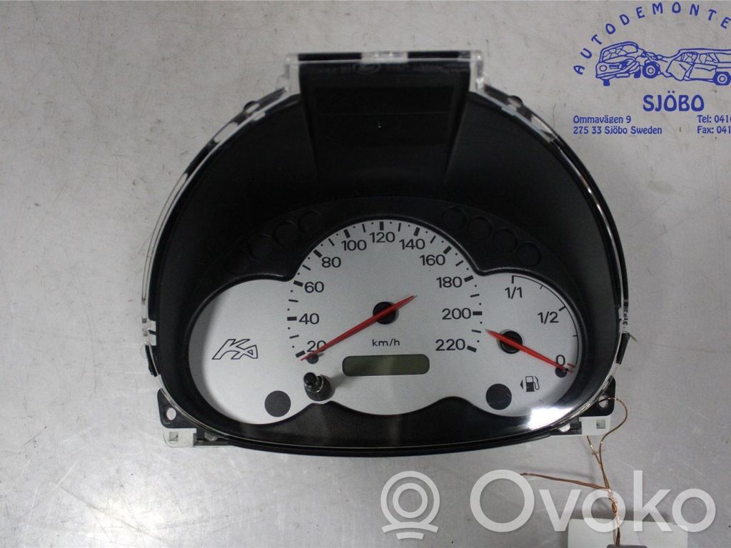Ford Ka Geschwindigkeitsmesser Cockpit 