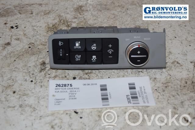 KIA Soul Otros interruptores/perillas/selectores 