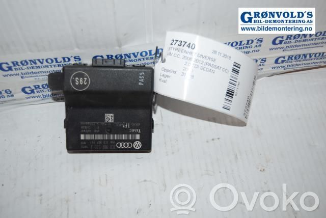 Volkswagen PASSAT CC Unitate/modul de comandă parcare PDC 