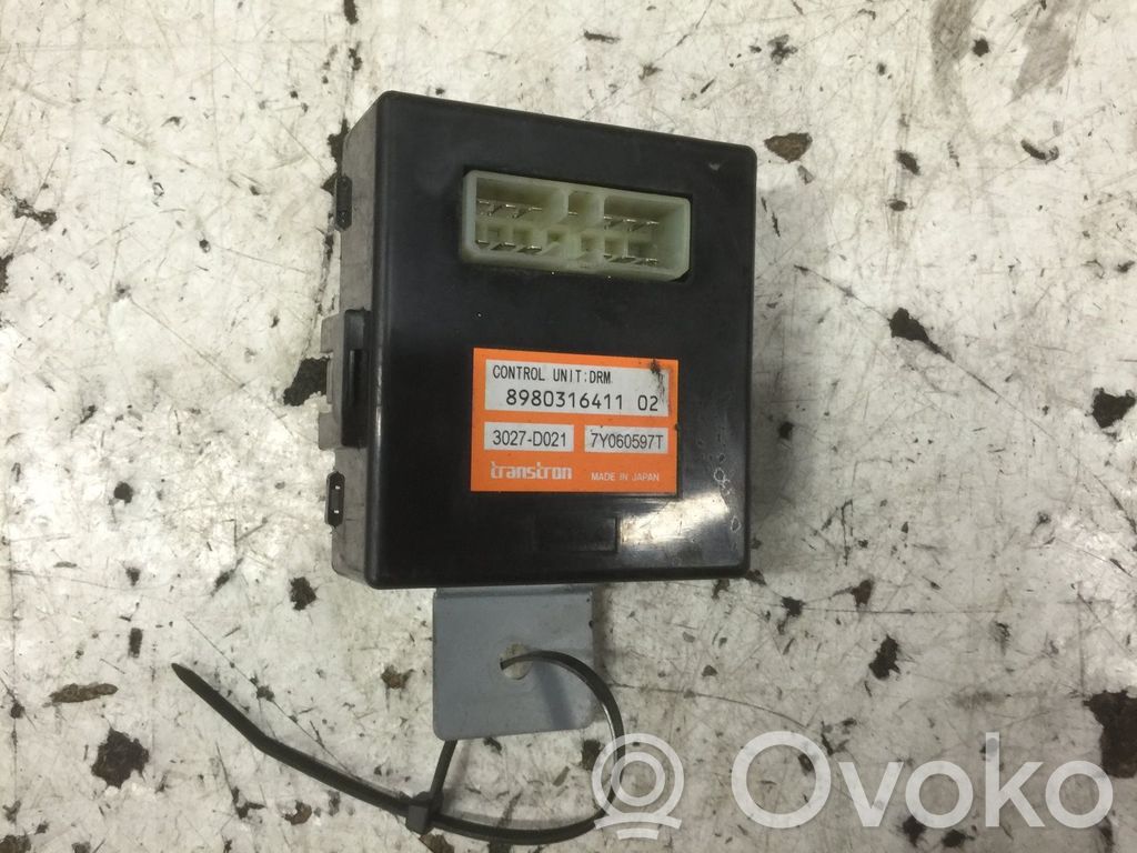 Isuzu D-Max Other control units/modules 