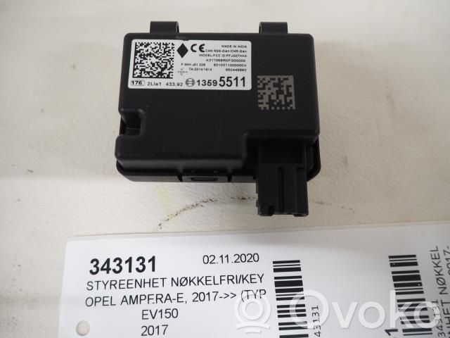 Keyless (KESSY) go control unit/module   13595511,13595511