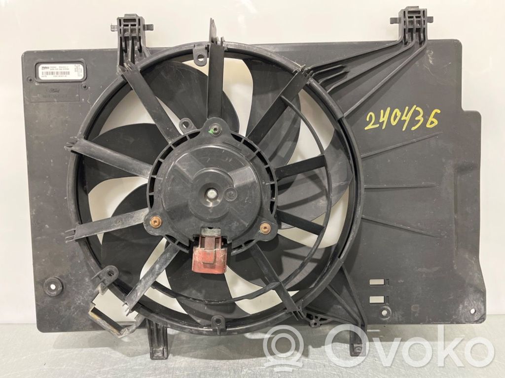 Ford Fiesta Radiator cooling fan shroud 