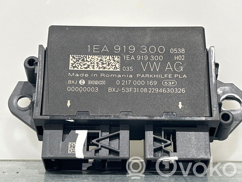 Skoda Enyaq iV Parking PDC control unit/module 