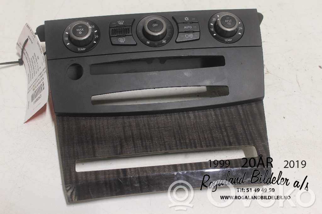 BMW 5 E60 E61 Panel klimatyzacji / Ogrzewania 