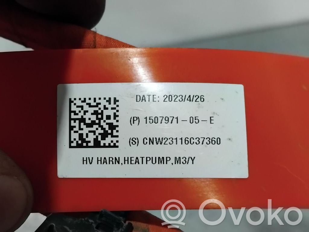 Tesla Model Y High voltage cable 