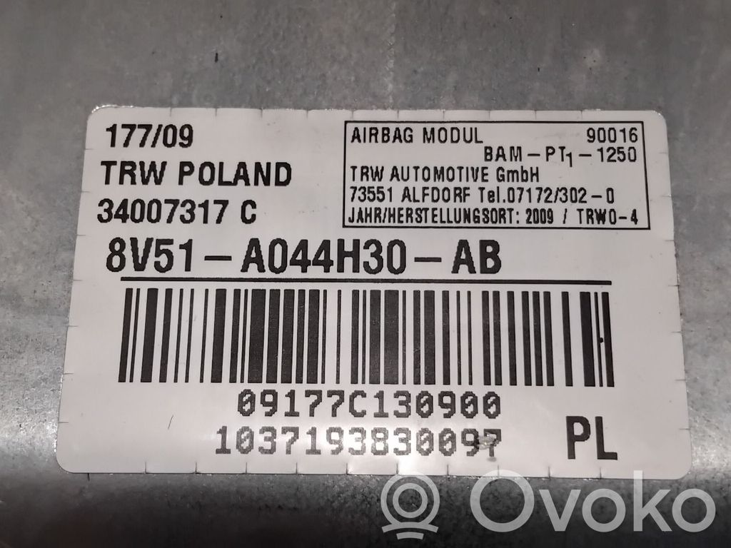 Ford Fiesta Poduszka powietrzna Airbag pasażera 