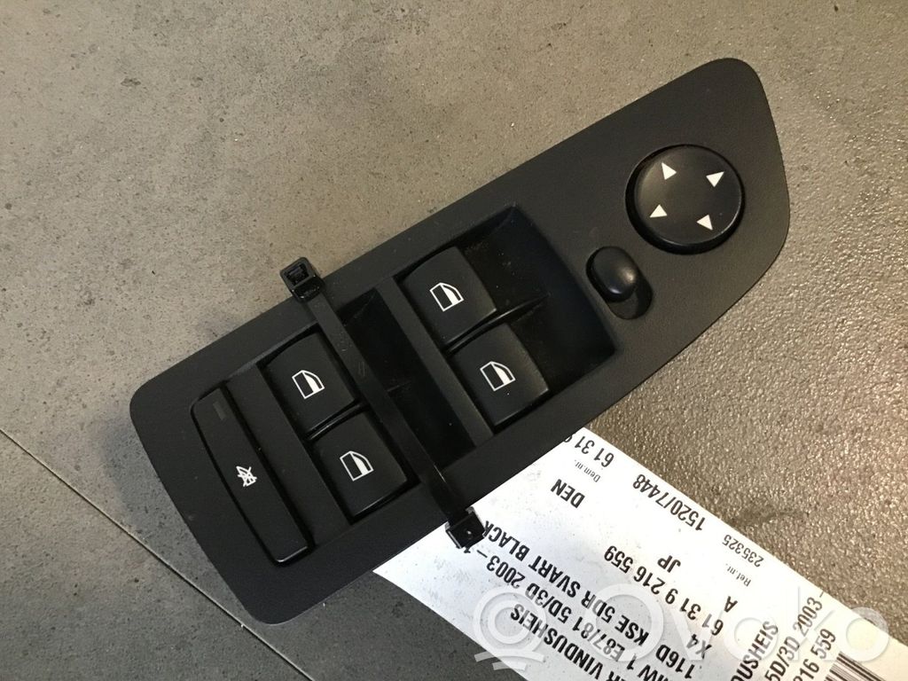 BMW 1 E81 E87 Electric window control switch 