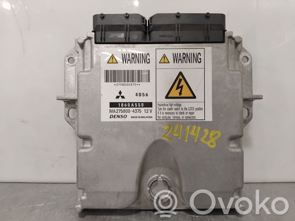 Mitsubishi L200 Unité de commande, module ECU de moteur 