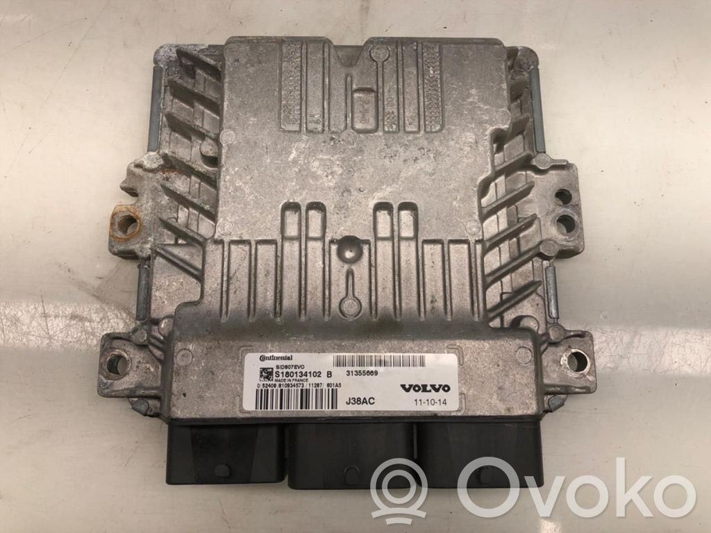 Volvo V60 Unité de commande, module ECU de moteur 