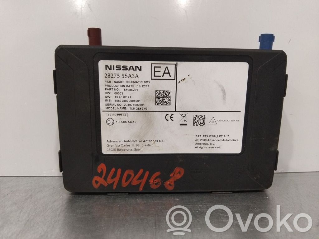 Nissan Leaf II (ZE1) Alte unități/module de control 