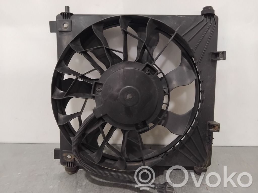 Tesla Model S Radiator cooling fan shroud 