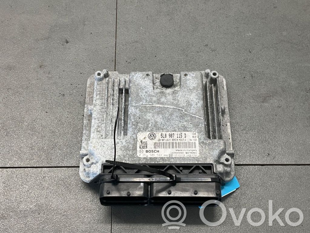 Engine control unit/module ECU   5L0907115D,5L0907115D,5L0907115D