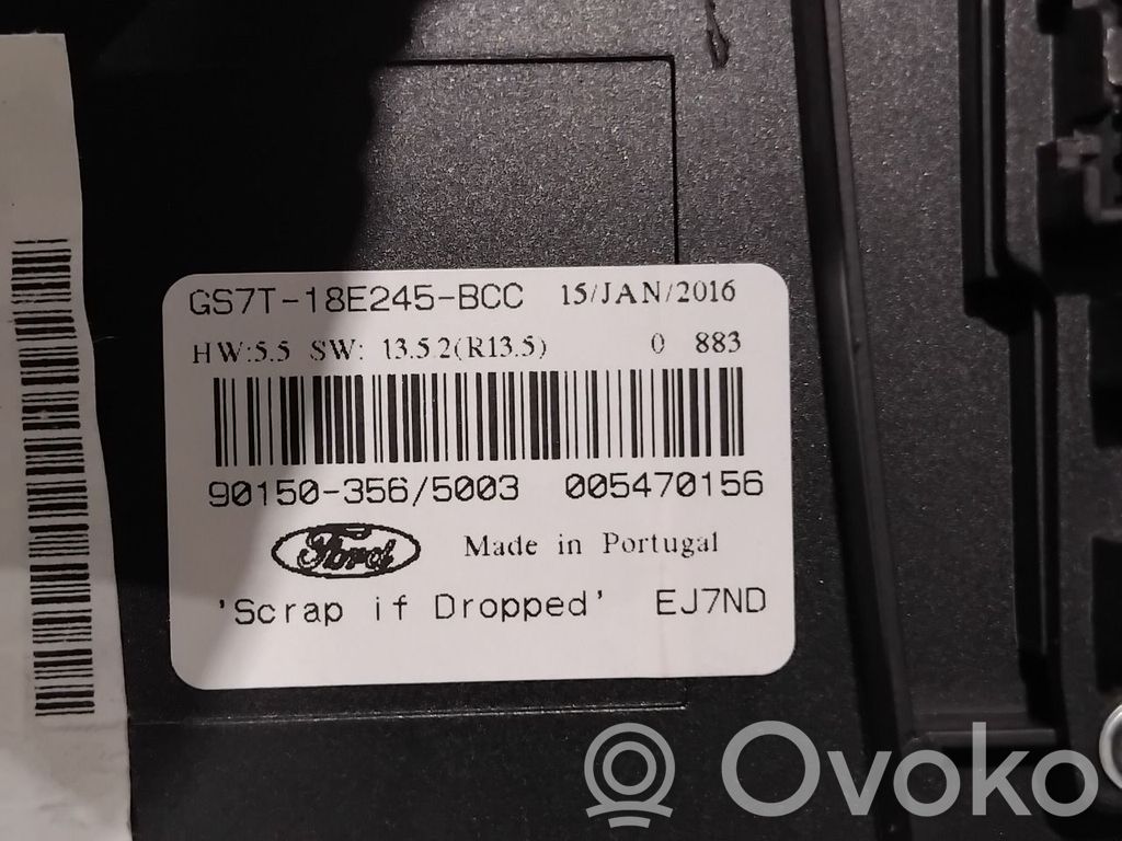 Ford Mondeo MK V Climate control/heater control trim 