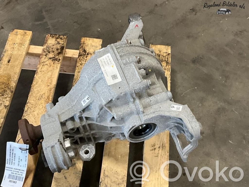 Porsche Cayenne (9Y0 9Y3) Belka osi tylnej 