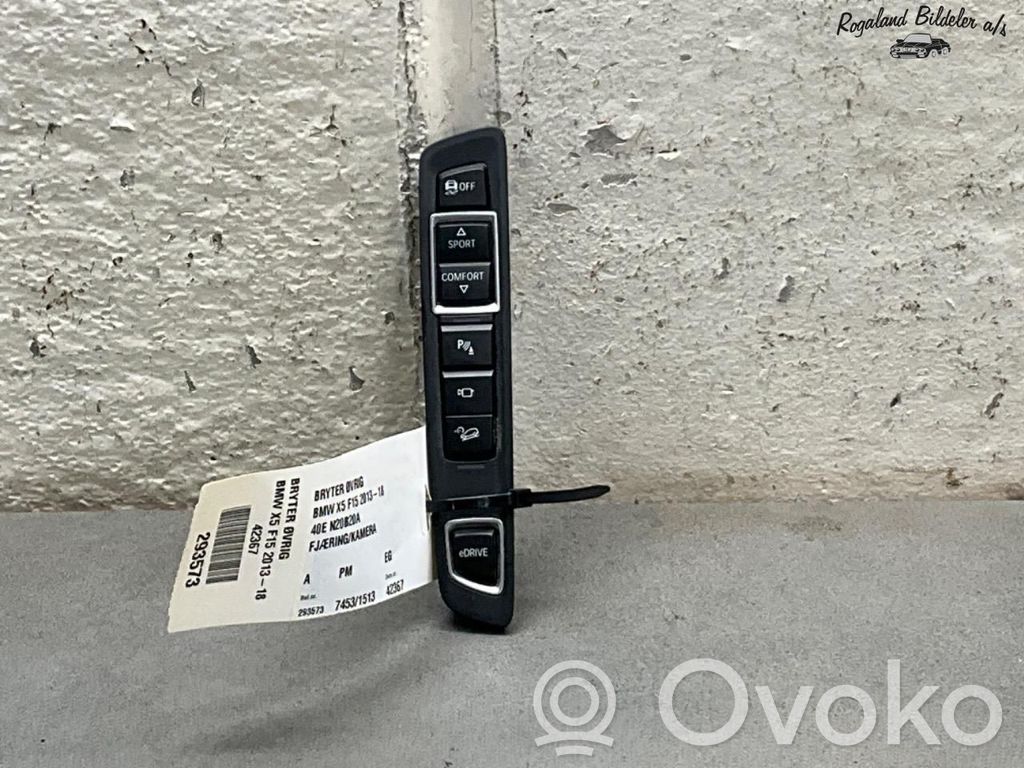 BMW X5 F15 Altri interruttori/pulsanti/cambi 