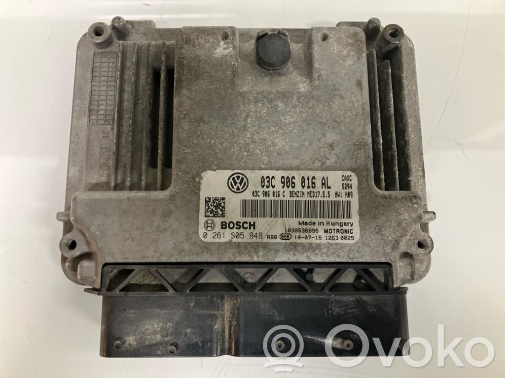 Skoda Superb B6 (3T) Engine control unit/module ECU 