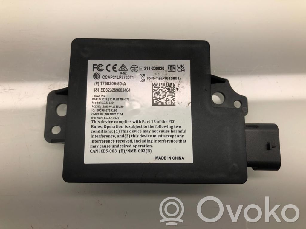 Tesla Model 3 Other control units/modules 