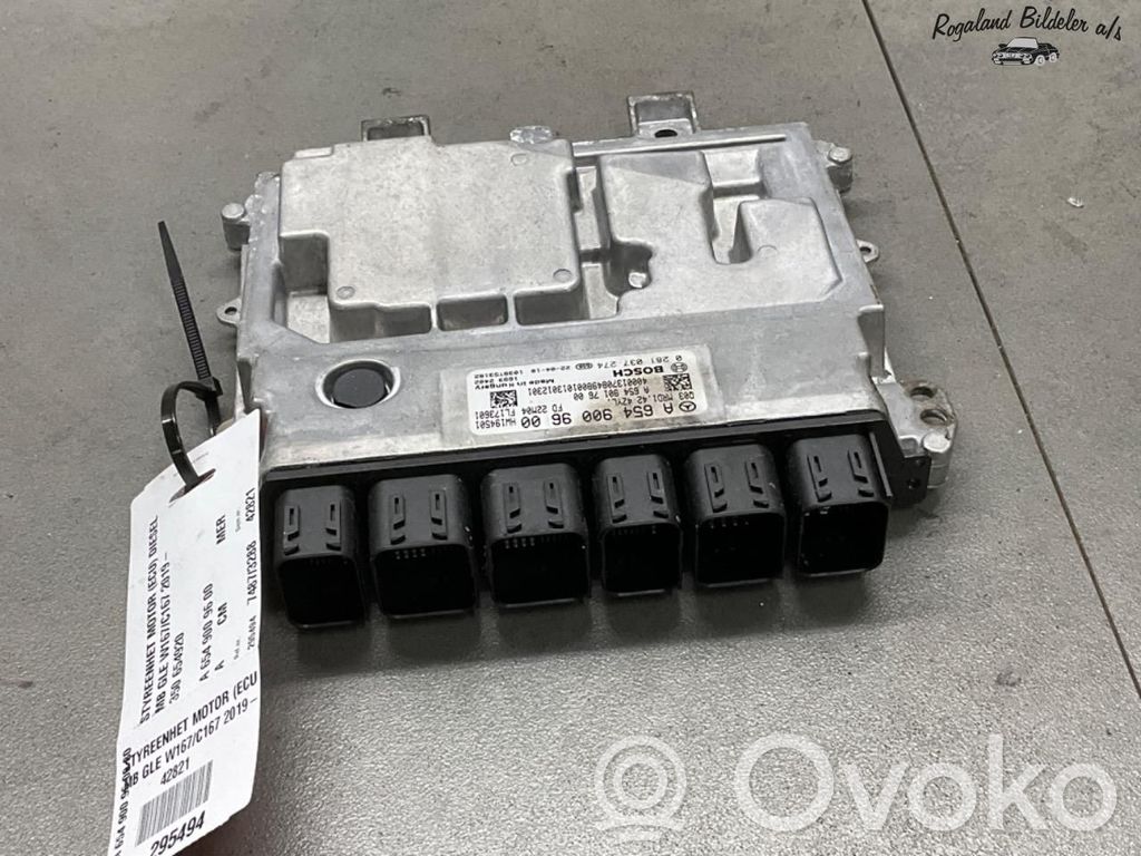 Mercedes-Benz GLE W167 Komputer / Sterownik ECU silnika 