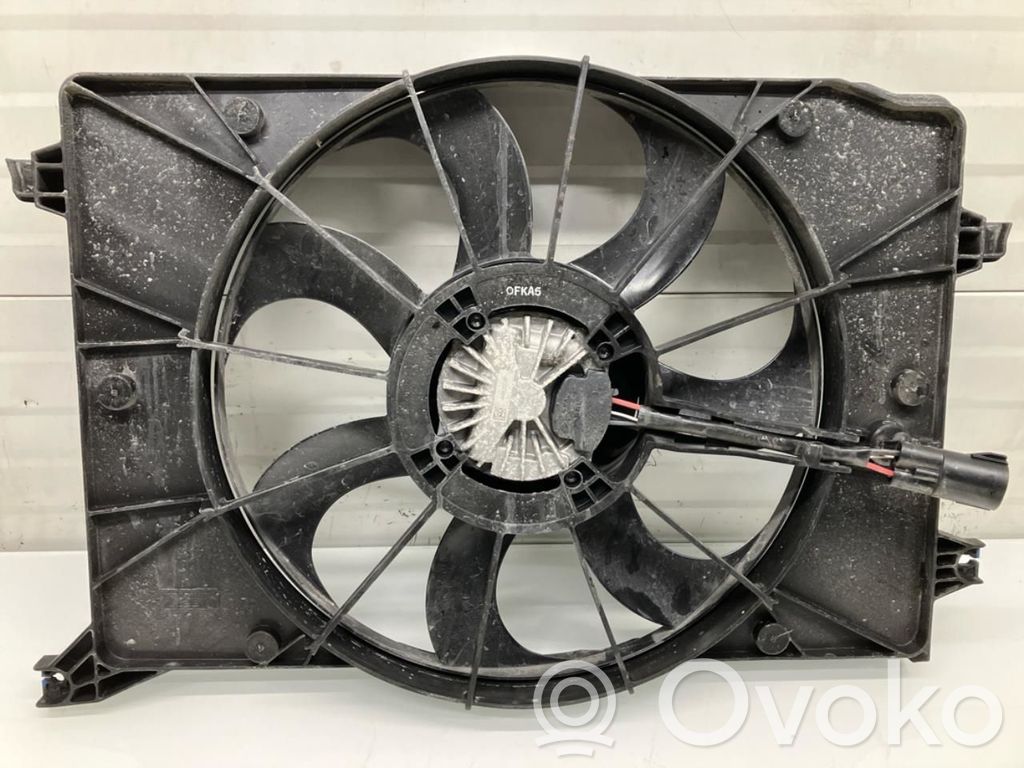 Opel Ampera- E Elektrinis radiatorių ventiliatorius 