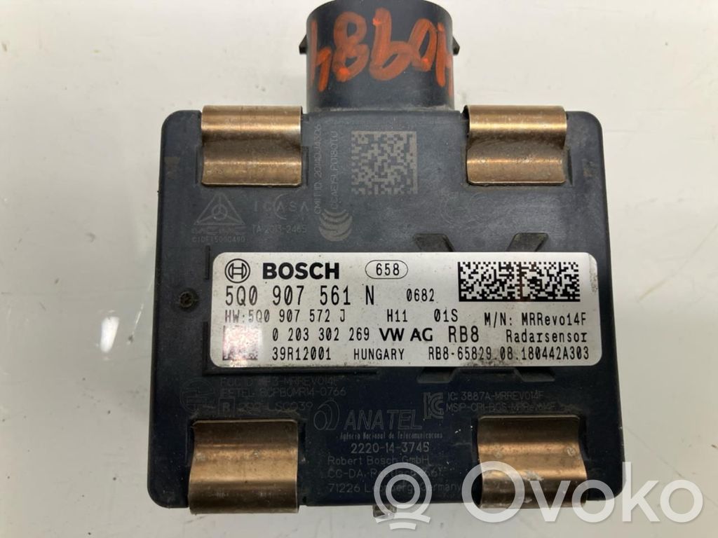 Volkswagen e-Golf Sensor de radar Distronic 