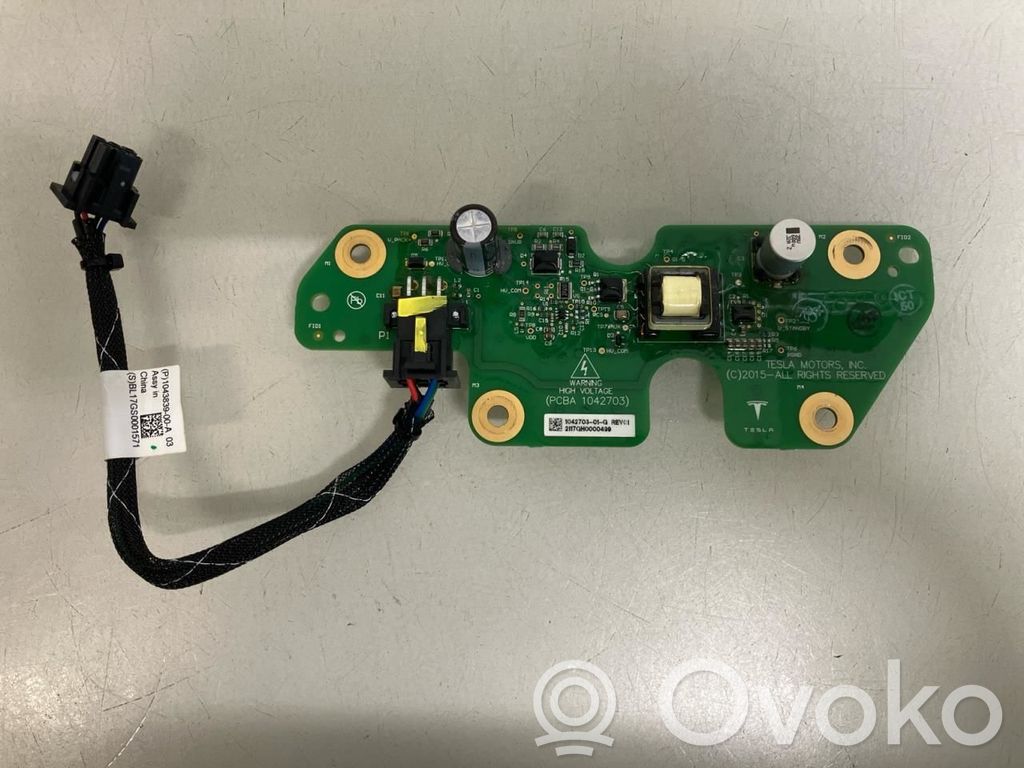Tesla Model X Other control units/modules 