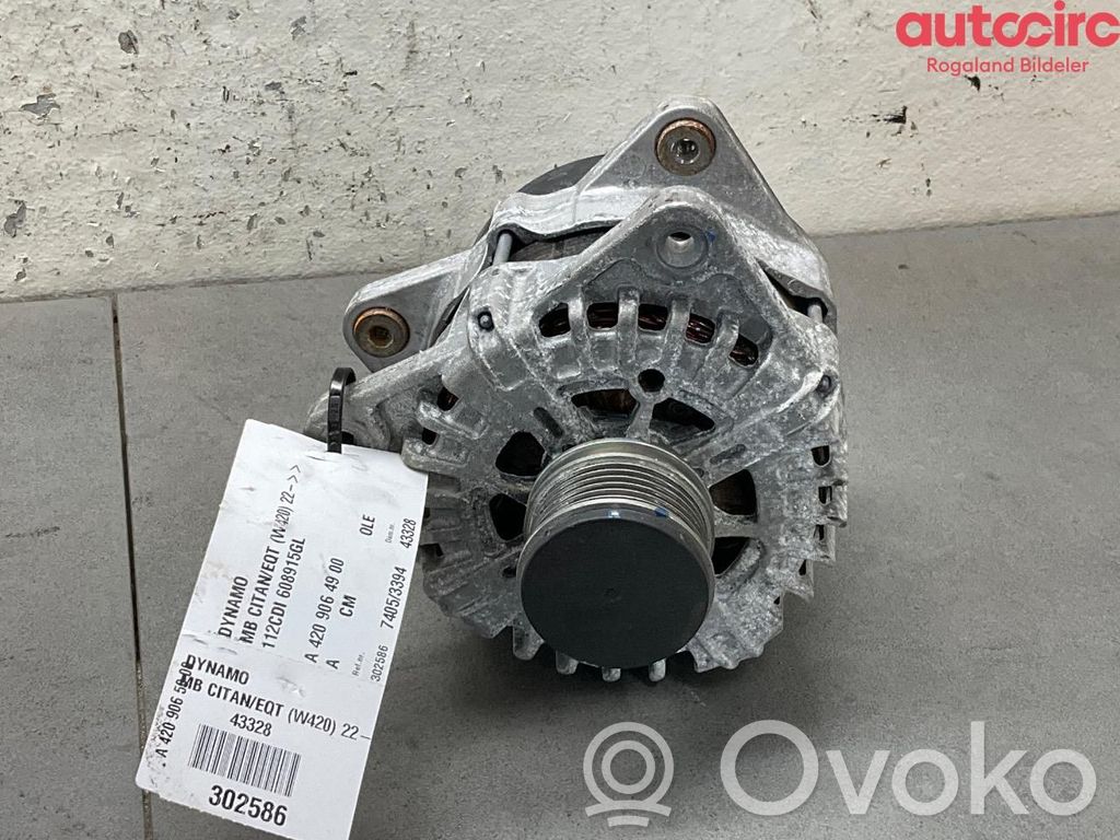 Mercedes-Benz Citan II W420 Generatore/alternatore