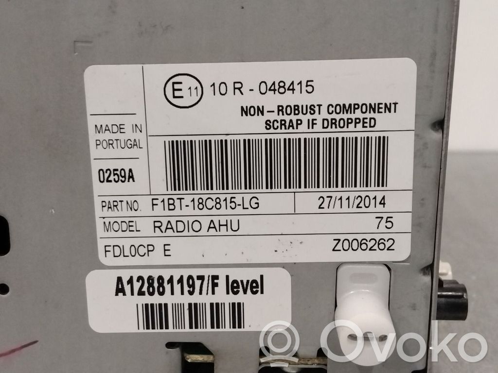 Ford Focus Unitate principală radio/CD/DVD/GPS 