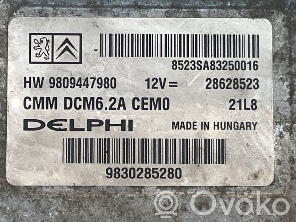 Engine control unit/module ECU   1677618180,9809447980,9809447980,1677618180,28628523,9809447980