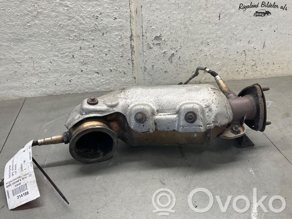 Opel Astra K Filtru de particule catalizator/FAP/DPF 