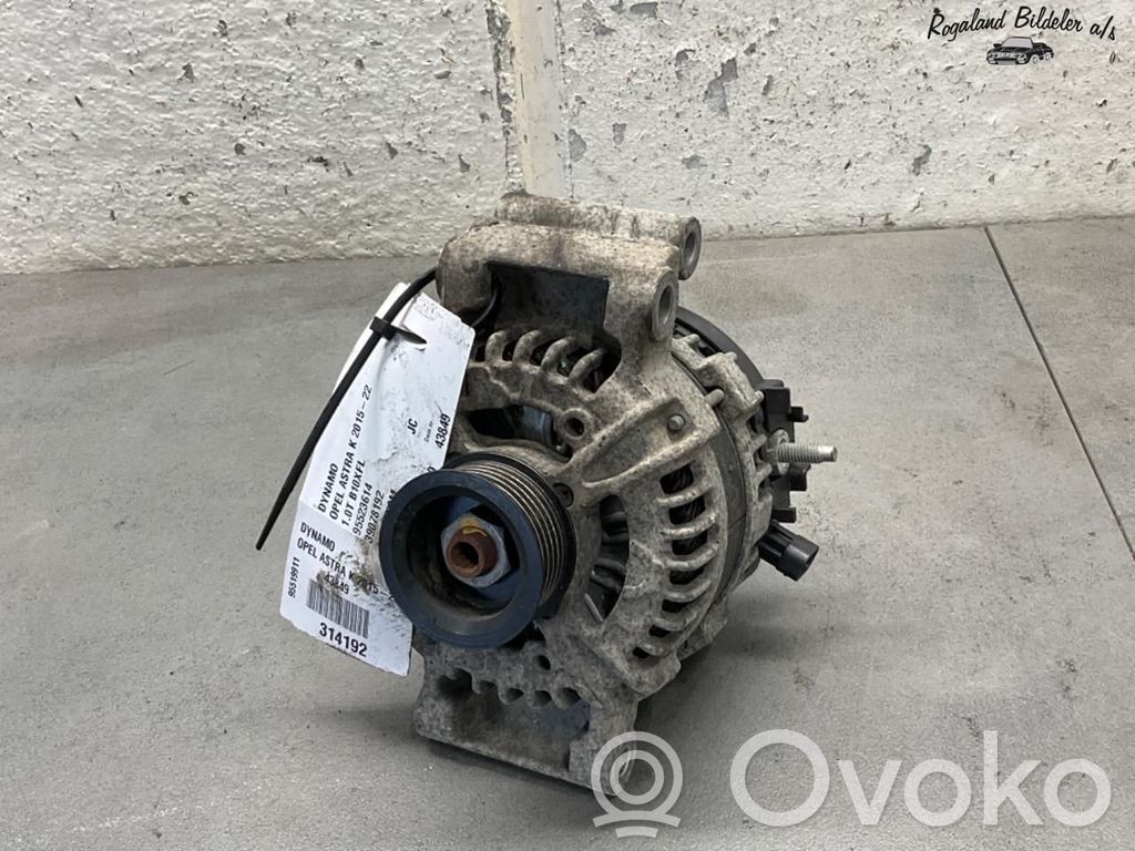 Opel Astra K Generatore/alternatore 