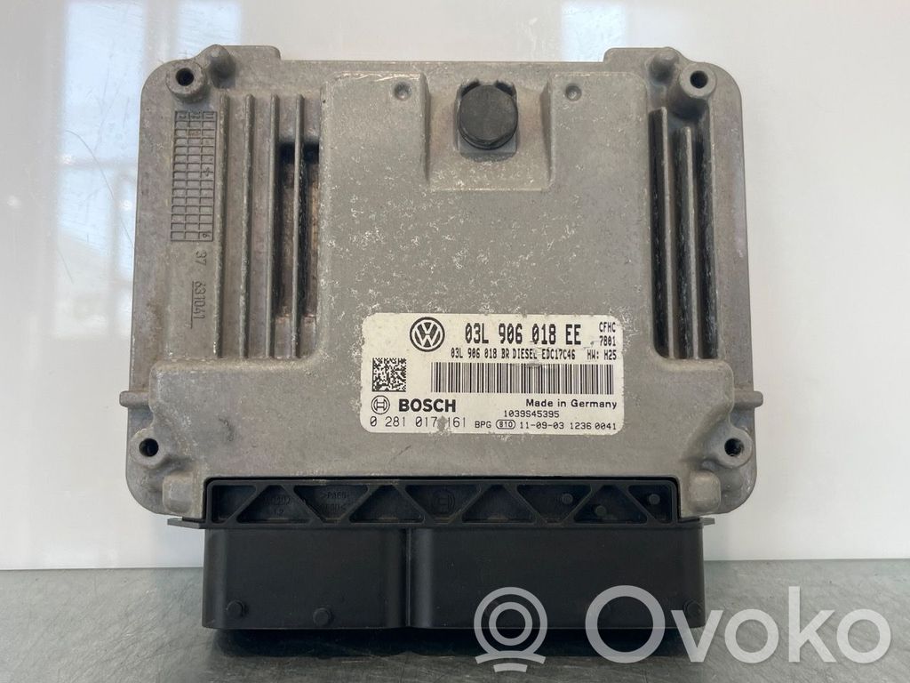 Skoda Octavia Mk2 (1Z) Komputer / Sterownik ECU silnika 