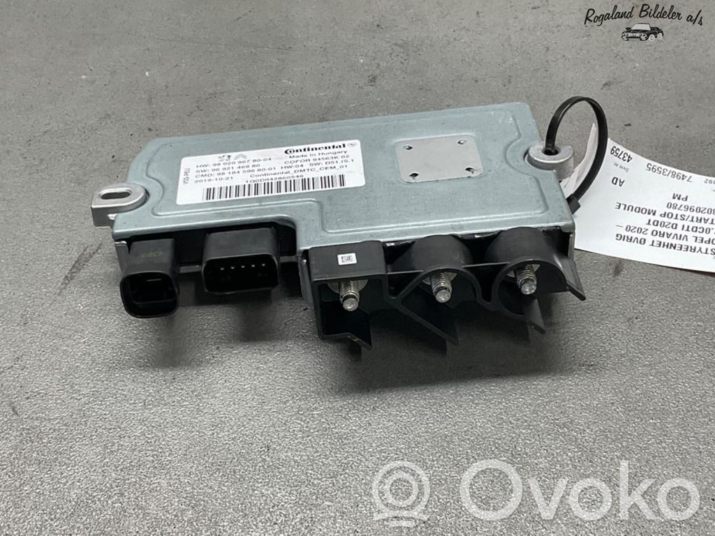 Opel Vivaro Altre centraline/moduli