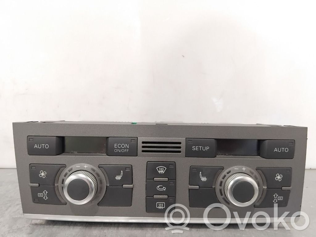Audi A6 S6 C6 4F Console centrale, commande chauffage/clim 