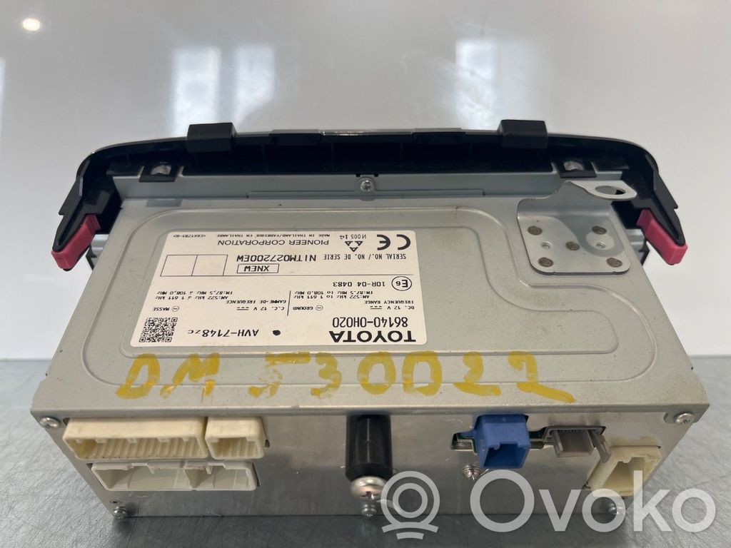 Citroen C1 Panel / Radioodtwarzacz CD/DVD/GPS 