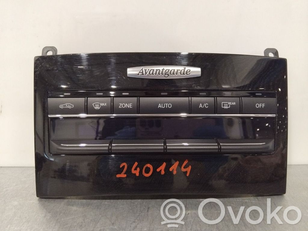 Mercedes-Benz E W212 Console centrale, commande chauffage/clim