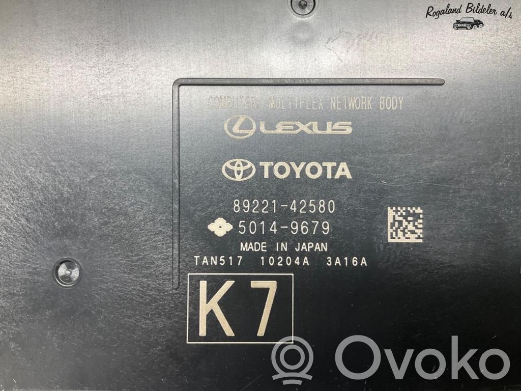 Toyota RAV 4 (XA50) Alte unități/module de control 