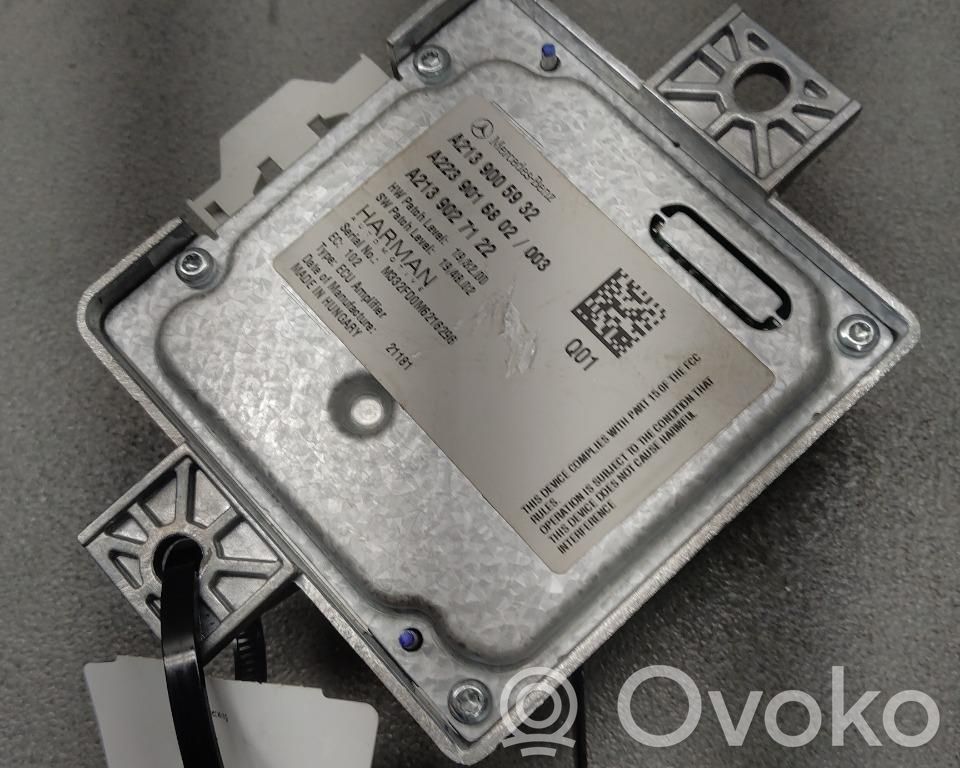 Mercedes-Benz EQC Amplificator sunet