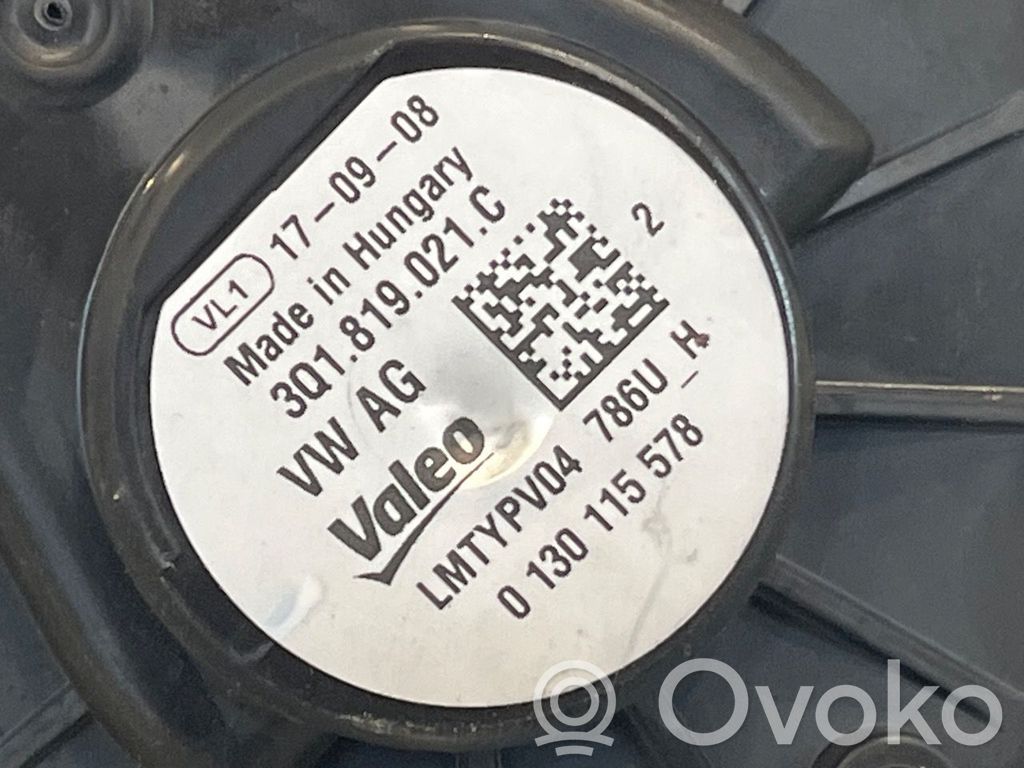 Volkswagen PASSAT B8 Ventilator aerotermă