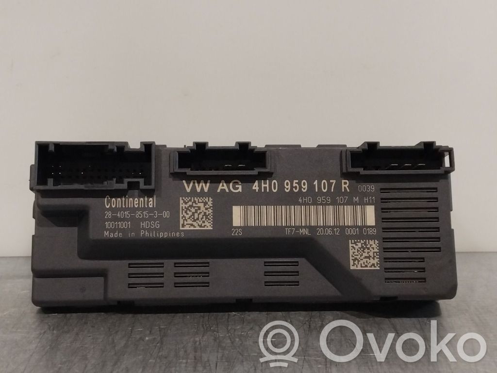 Tailgate/trunk control unit/module   4H0959107R,4H0959107R,4H0959107R,4H0959107R